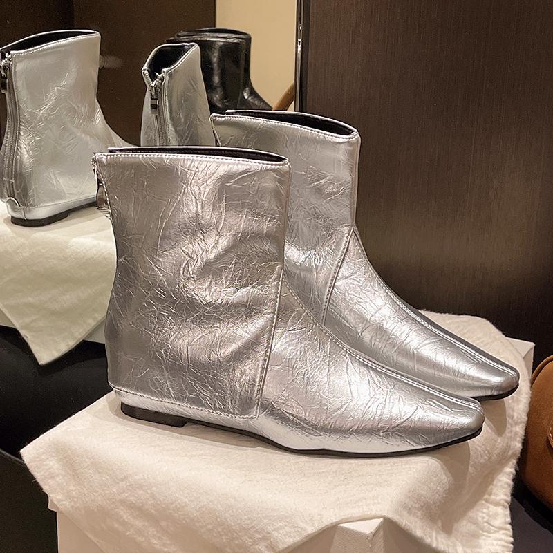 

Модные женские балетки с острым носком, ботильоны, зимняя обувь новых трендов 2025 года, модные короткие ботинки челси, дизайнерские элегантные Zapatillas Mujer 39