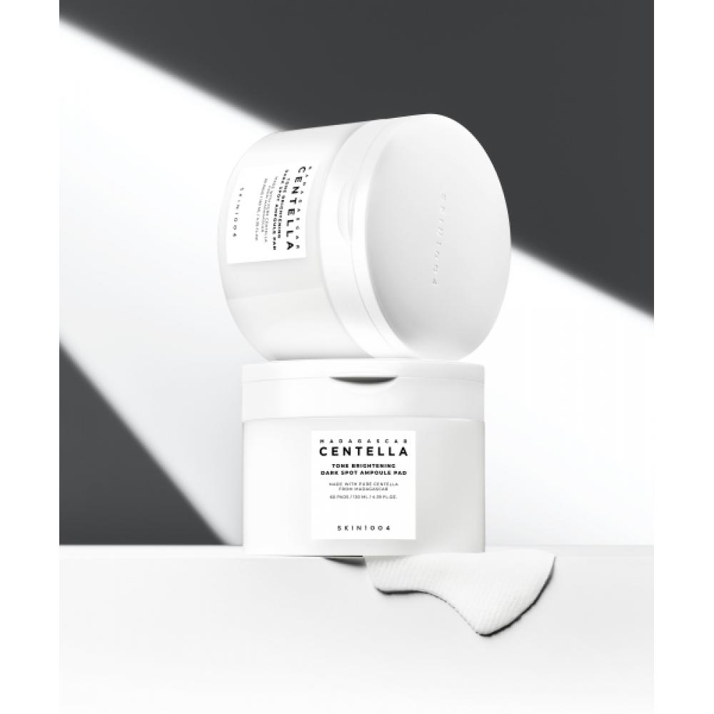 Skin1004 Madagascar Centella Tone Brightening Dark Spot Ampoule Pad 60 Sheets