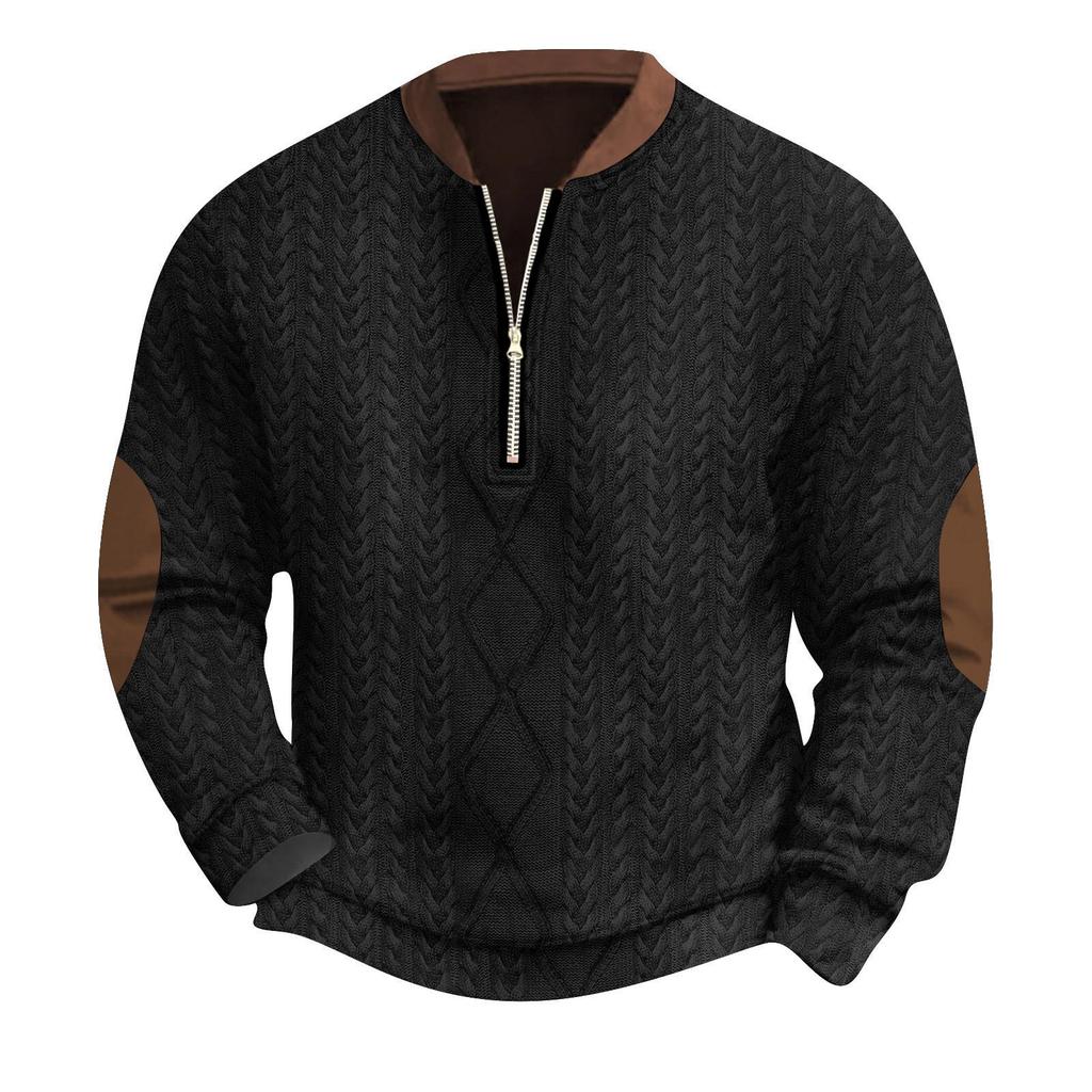 Lässiges Retro-Sweatshirt mit Farbverlauf für Herren
