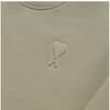 Ami Usw025 749 317 Ami De C Ur Embossed Heart Logo publiC Sweatshirt