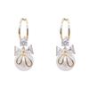 Women's Trendy Bow Earrings Set European American Style for Outdoor Travel Carnival Banquet Party Festival Fashion Gift