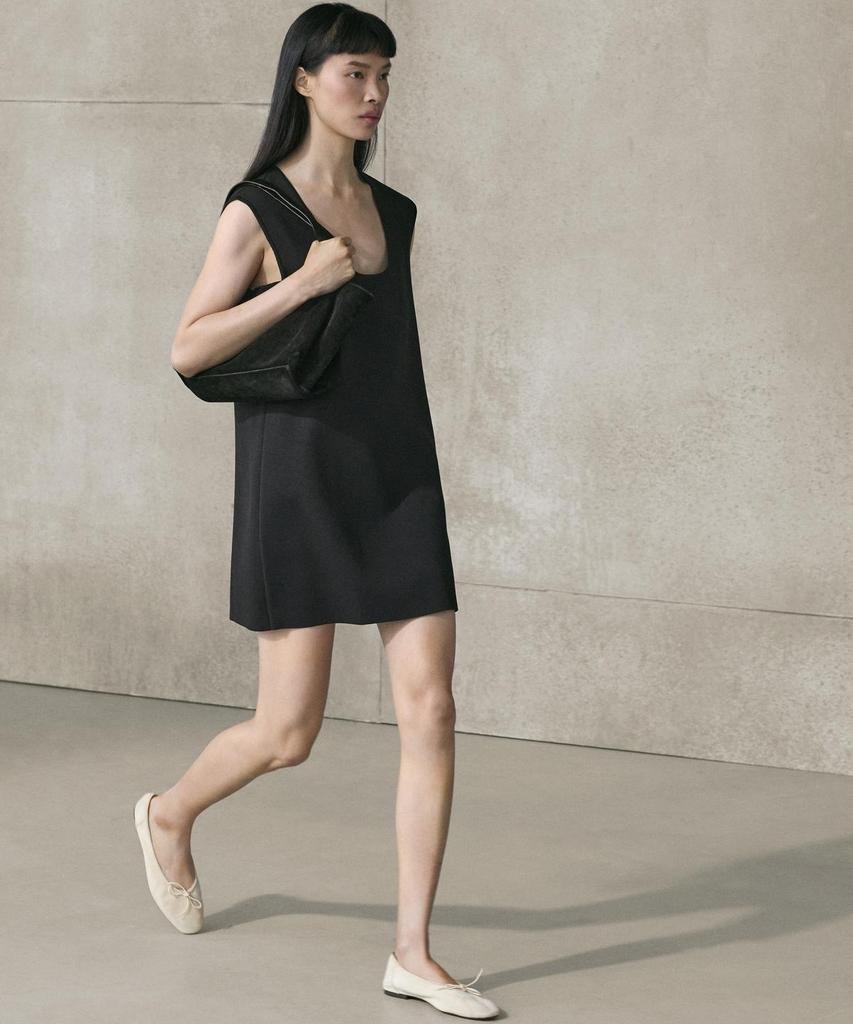 Masimodutti Fluid Mini Dress