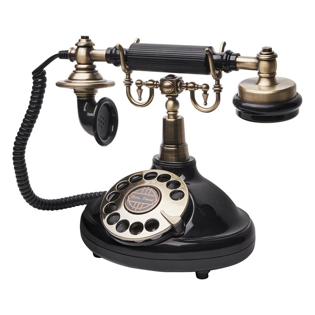 Vintage Rotary Telephone for Recording Messages - Ideal for Office, Hotel, or Wedding Décor