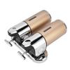 Wall Mount Soap Shower Dispenser Dual Pump 2 Separate Compartments Reusable Space Saving Shampoo