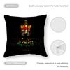 L-Iraqi Iraq National Flag Cushion Cover Anti-dustmite Pillowcase Invisible Zipper Silky Short Plush Sofa Cushion Cover