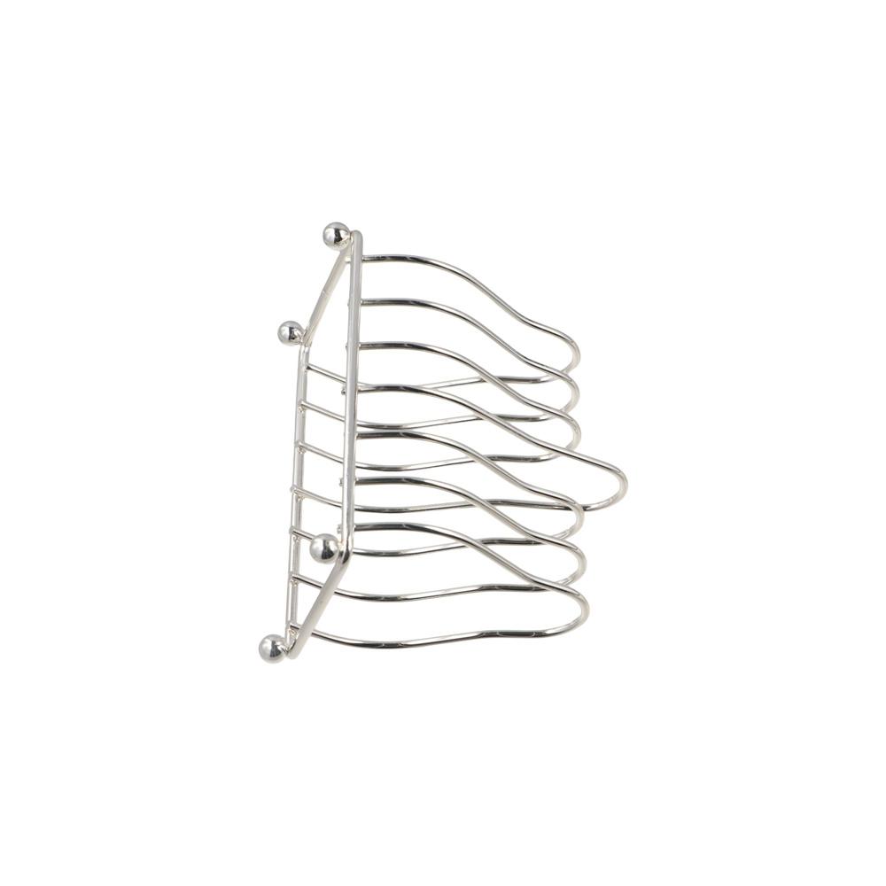 Kleines Küchen-Aufbewahrungsregal aus Eisen Kunstmetall Abtropfgestell Geschirr Tellerhalter Regal Zubehör