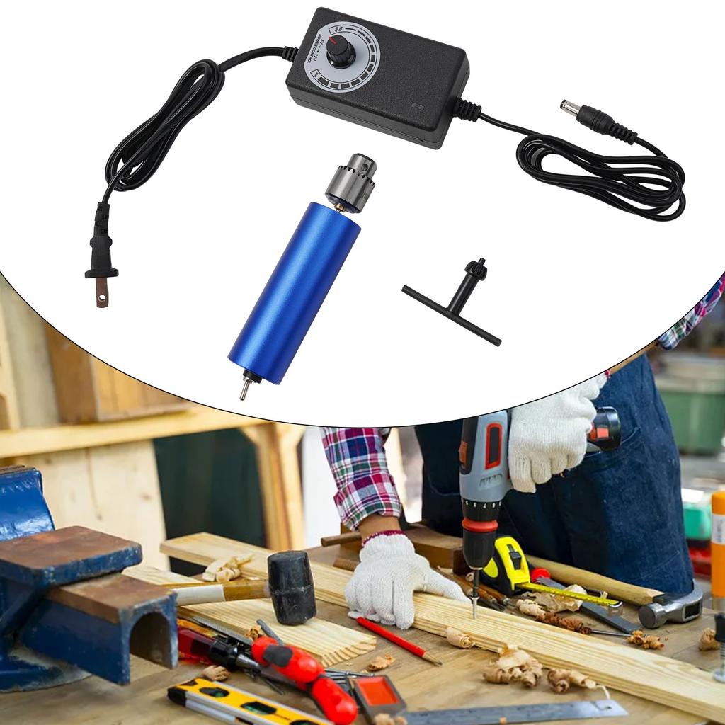 Mini-Rotationswerkzeug und kleine elektrische Handbohrmaschine für DIY-Basteln und mehr