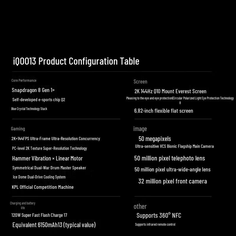 vivo iQOO 13 5G Gaming Smartphone (CN version)