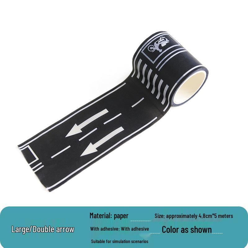 Cardboard Traffic Track Educational Toy for Kindergarten Art & Play Area