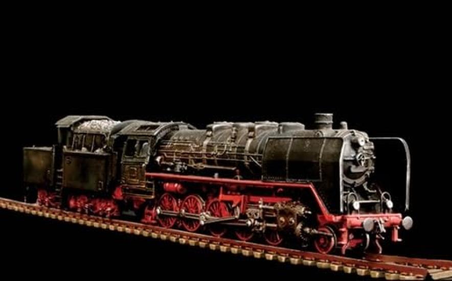 PLATZ Italeri German Steam Locomotive BR50 Plastic Model IT8702 1/87(HO)