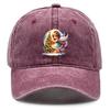 Angel Gift Print Snapback Baseball Cap, Trucker Hat Sunshade Fit Sun Visor Retro Adjustable Sun Hat