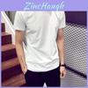 Versatile Fashion High Elastic O Neck Short Sleeve T-shirt For Men And Women