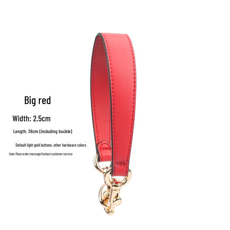 Black PU Handbag Replacement Strap: Women's Underarm Bag, Short Single Shoulder Handle, Trendy Plain Design