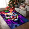 JOKER Rug Ideal for Reading Room, Multi-purpose Office Chair Sofa Carpet, Anti-slip Printed Home Area Rug