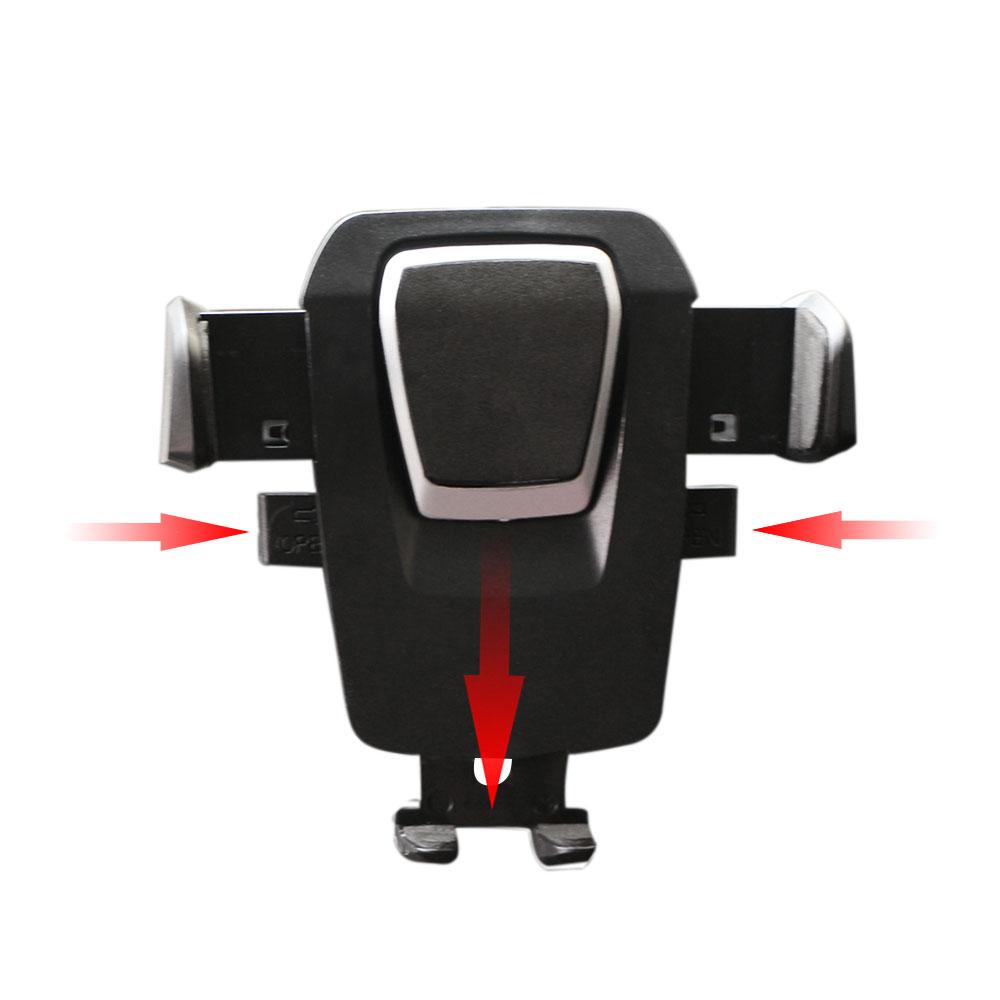Car Air Vent Mobile Phone Holder Universal Hook Clip Support for iPhone Samsung Xiaomi Easy Clip-On Installation Auto Accessory