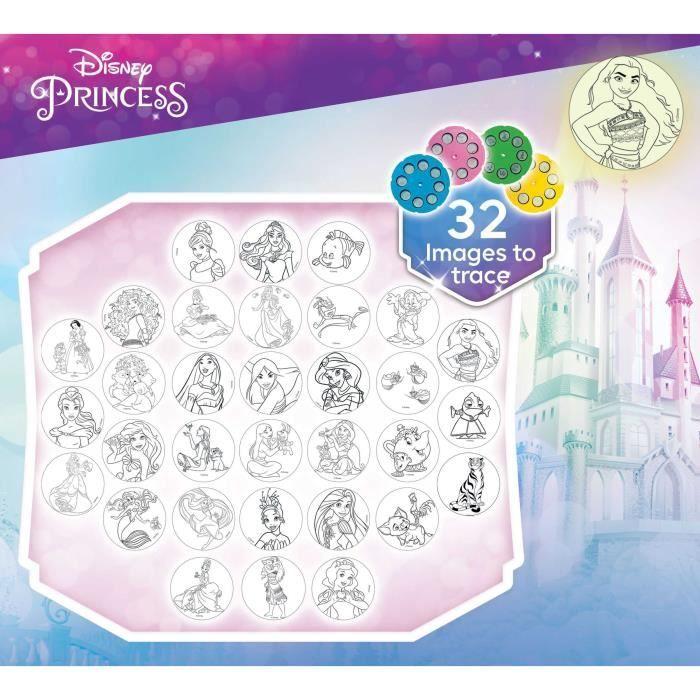 Projecteur de dessins - LISCIANIGIOCHI - PRINCESSES - Accessoires Inclus, Modèles Princesses