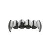 Smooth Six-Tooth Canine Hip Hop Teeth Grill - European and American Style