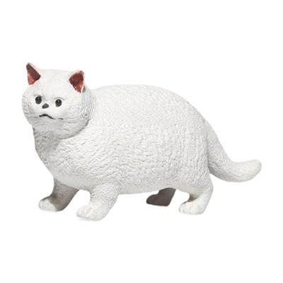 Cat Figurine Tea Pet Creative Desktop Ornament for Teahouse Centerpiece Desk
