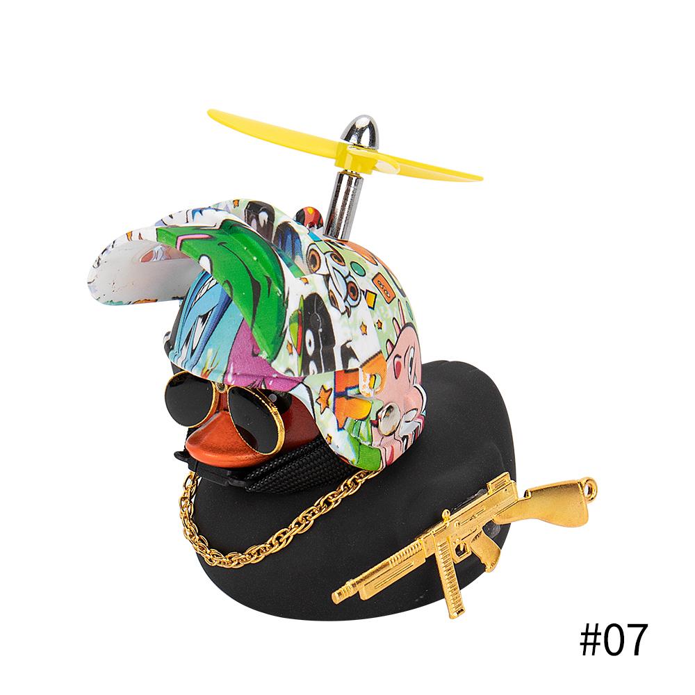 Cycling Lights Bicycle Lights Duck with Helmet Small Broken Wind Yellow Duck Road Bike Motor Helmet Riding Bicycle Accessories