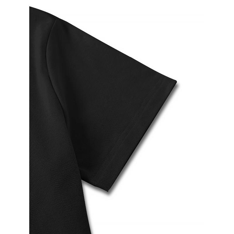 European Size European Size Pattern Theme Printed Fit Round Neck Fashion Women'S Short Sleeve