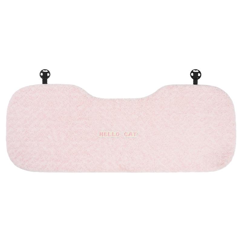 Cartoon Cat Plush Car Seat Cushion – Warm Winter/Autumn Rear Cover