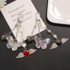 Trendy Phone Lanyard Angel Heart Keychain Pendant Durable Phone Strap Portable Phone Jewelry Suitable for Keys Phones