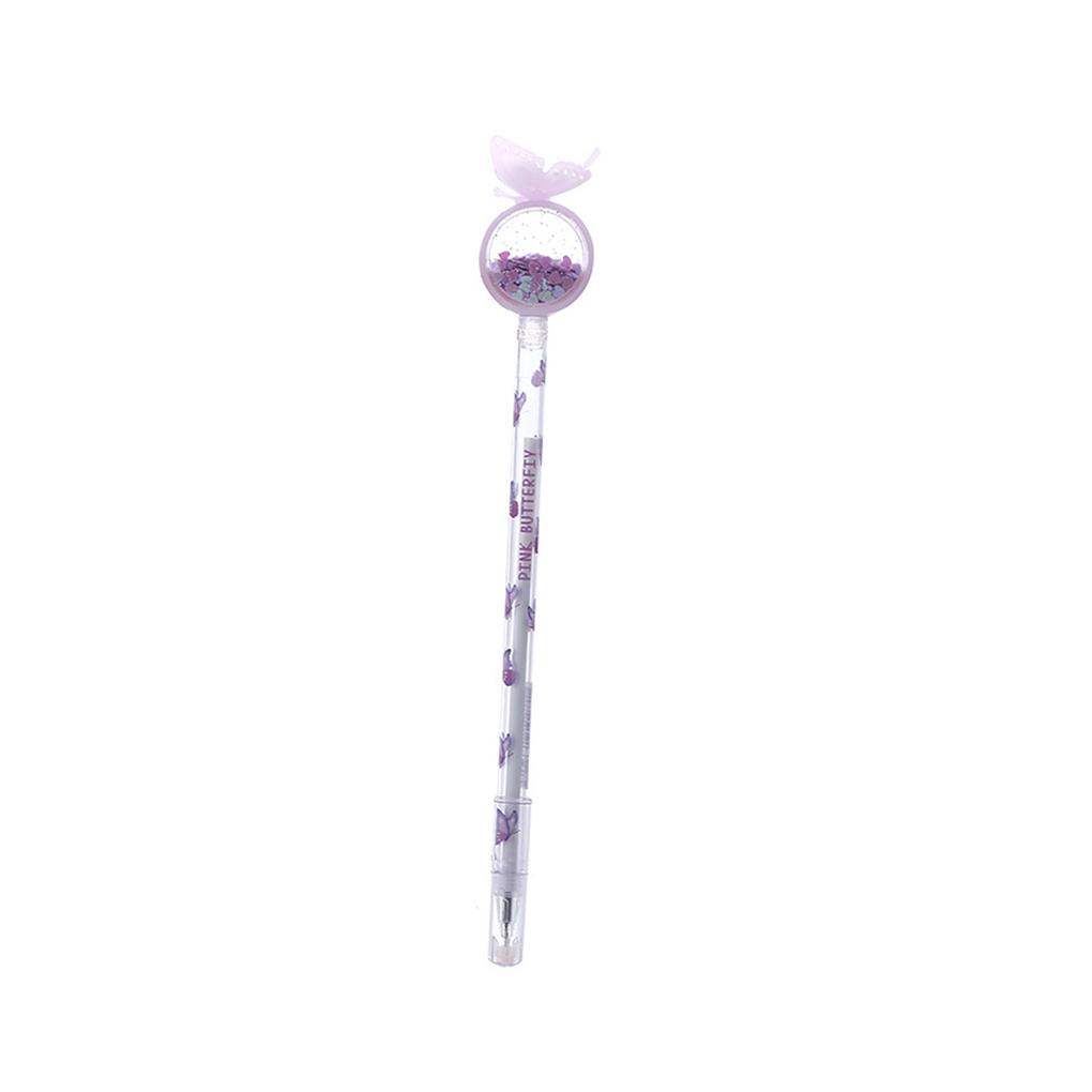 Cute Sequin Neutral Gel Pen 0.5mm Sign Tool Student Office Stationery for Wedding Bridesmaid Birthday Guest Gifts