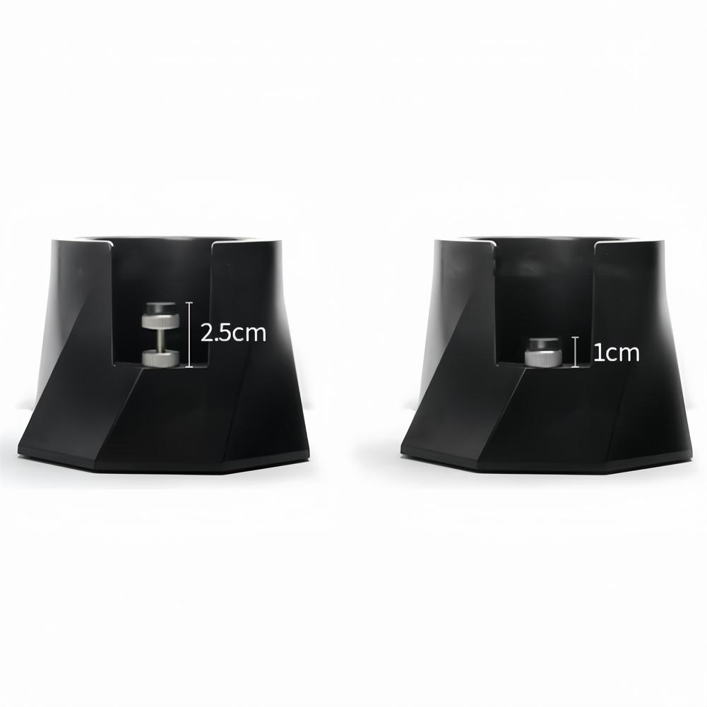 Coffee Shop Use Coffee Tamper Station Adjustable Tamper Minimalist Coffee Holder Design 118x90x81mm Height-Adjustable