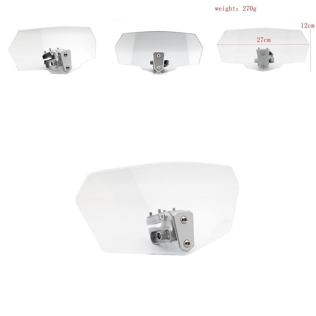 Universal Adjustable Motorcycle Windshield For Nmax155 Pcx150 Xadv Models Clear And Tinted