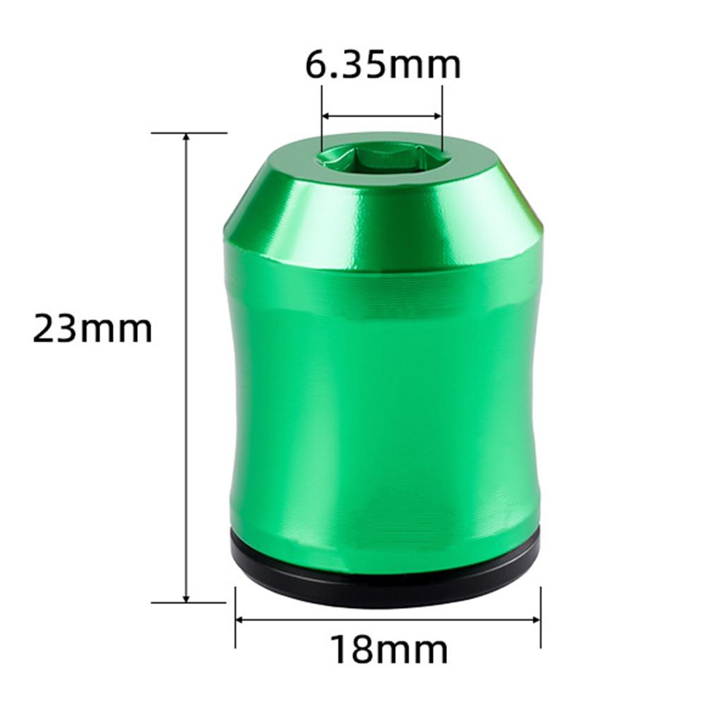 

3-in-1 Screwdriver Head Drill Head Screwdriver Bit Magnetic Screw Rings Magnetizer For Electric Screw Bit зелений