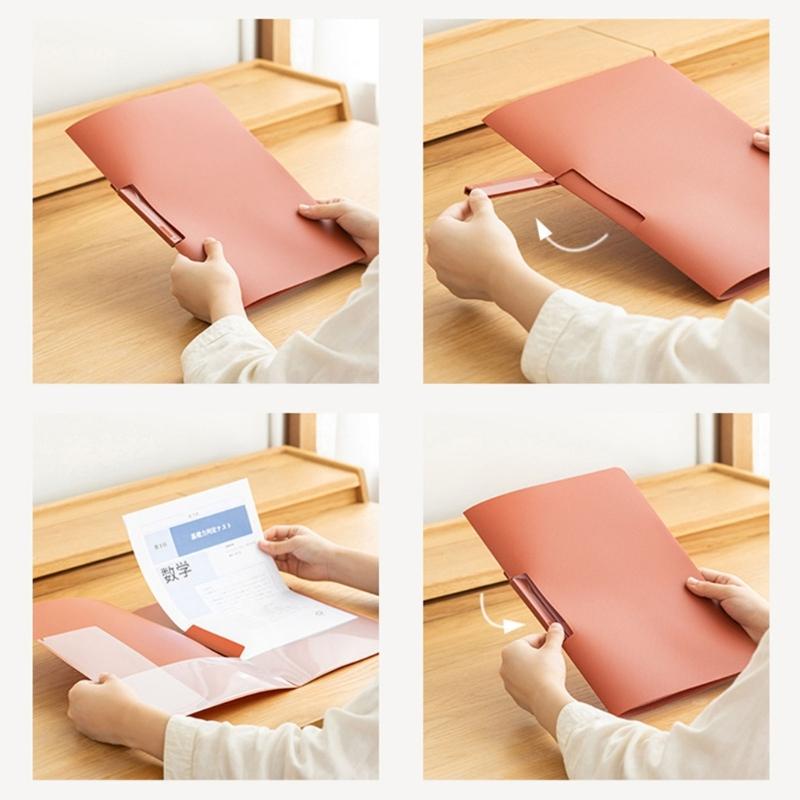 Flip Document Folders Project Folder Hold up to 30 Sheets for Office