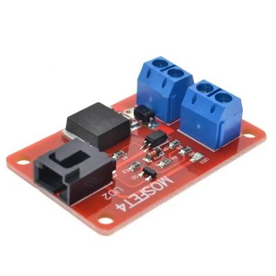 IRF540 MOSFET Switching Module With Isolation Protections Support PWM Control High Current 33A 100V Working Voltages