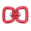 Outdoor Aluminum Alloy Key   Connection     Buckle Adapter Black