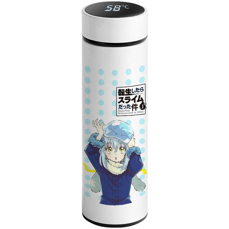 That Time I Got Reincarnated as a Slime. Smart thermos cup Two-dimensional water cup peripheral animation touch temperature