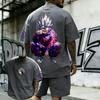 Oversized Cosplay Costume Dragon Ball Piccolo 2026 Summer New Product Harajuku Anime Printed Y2K Hip Hop Casual Unisex T-shirt