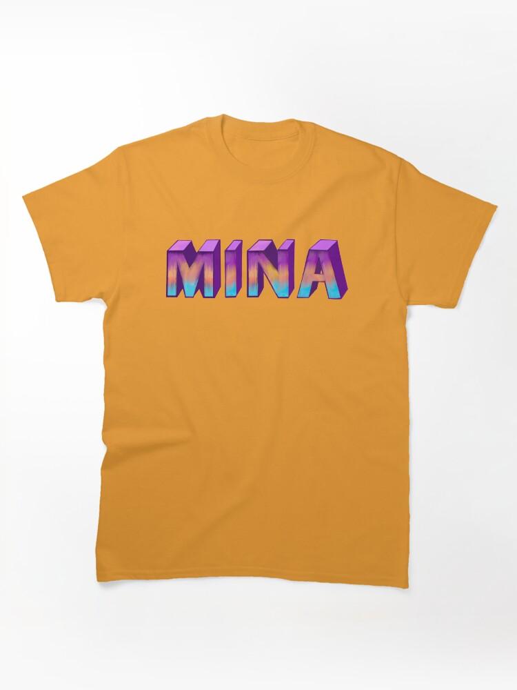 Mina the Hollower Top 10 best personalised gifts 2022 - Mina version2 - personalised,personalized custom name in ombre Classic Unisex T-Shirt