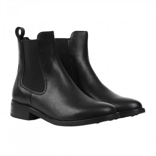 Where's That From Womens/Ladies Leather Side Zip Chelsea Boots