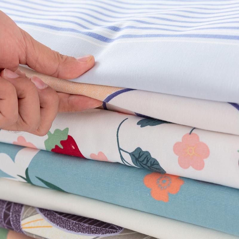Wholesale 100% cotton old coarse cloth sheets pure cotton kang single three-piece set single piece soft mat student dormitory mat