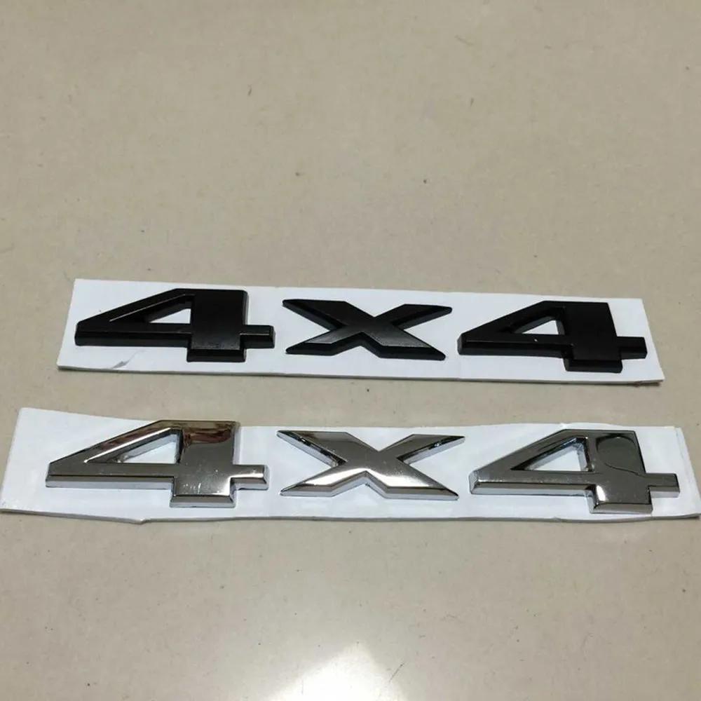 AUTCOAT 1 Pièce 3D 4x4 Quatre Roues Motrices Autocollant Logo Emblème Badge Autocollants Accessoires de Style de Voiture