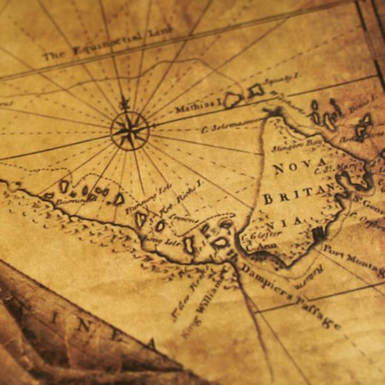 Poster Ancient Sailing Ship Nautical Line Pattern Kraft Paper Home Decor Wall Sticker for Bar