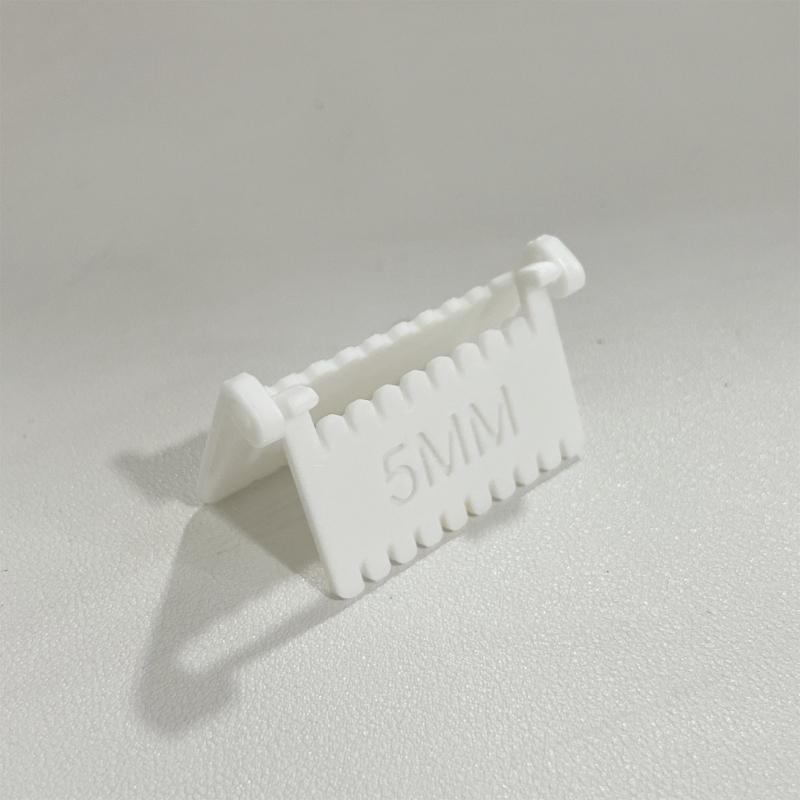 2Pcs Hinged Sewing Template Ruler Plastic Quilting Measuring Tool Edges Locking Stitching Guide for Fabric Stitching