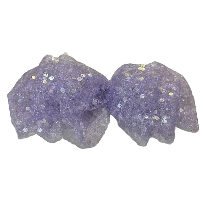 

Cute Style Sequins Bowknot Shape Hair Claw Summer Hair Accessories for Women High Ponytail Party Anti-Slip Hairpins