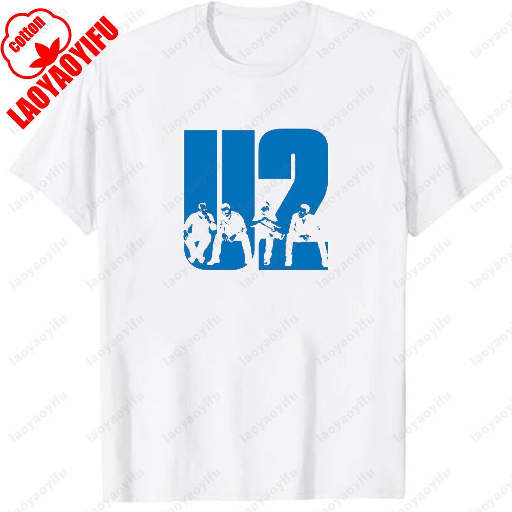 Vintage U2 Rockband Live The Joshua Tree Welttournee 1987 T-Shirt Fan Geschenk Lässiger Stil Ropa Hombre Klassiker Grafik T-Shirts