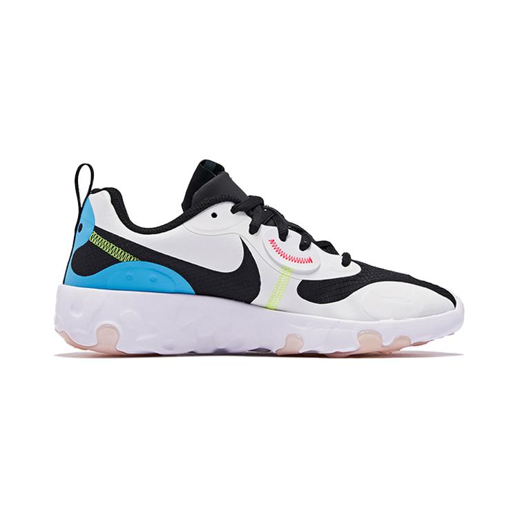 Nike Renew Lucent 2 Breathable And Wear resistant Low top Kids' Running Shoes White Black Blue CN8552-101