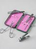 Compact 5-Piece Beauty Tool Set with Pouch