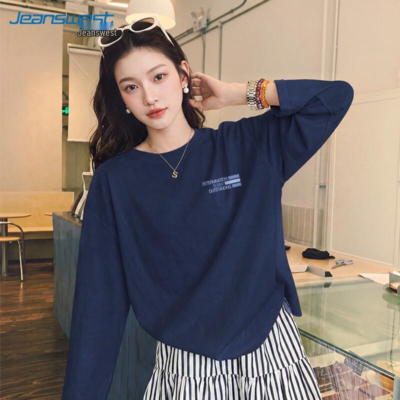 Jeanswest Women's Pure Cotton Long Sleeve T-Shirt