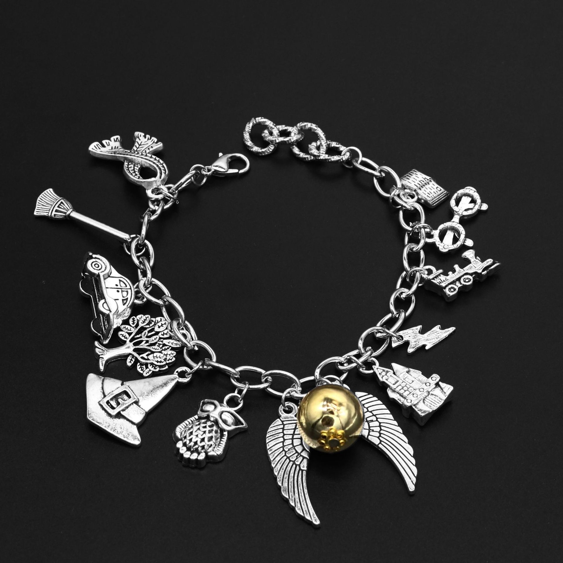 

Браслет Magic Academy Golden Wings Flying Thief Combination Bracelet, лучший подарок для косплея