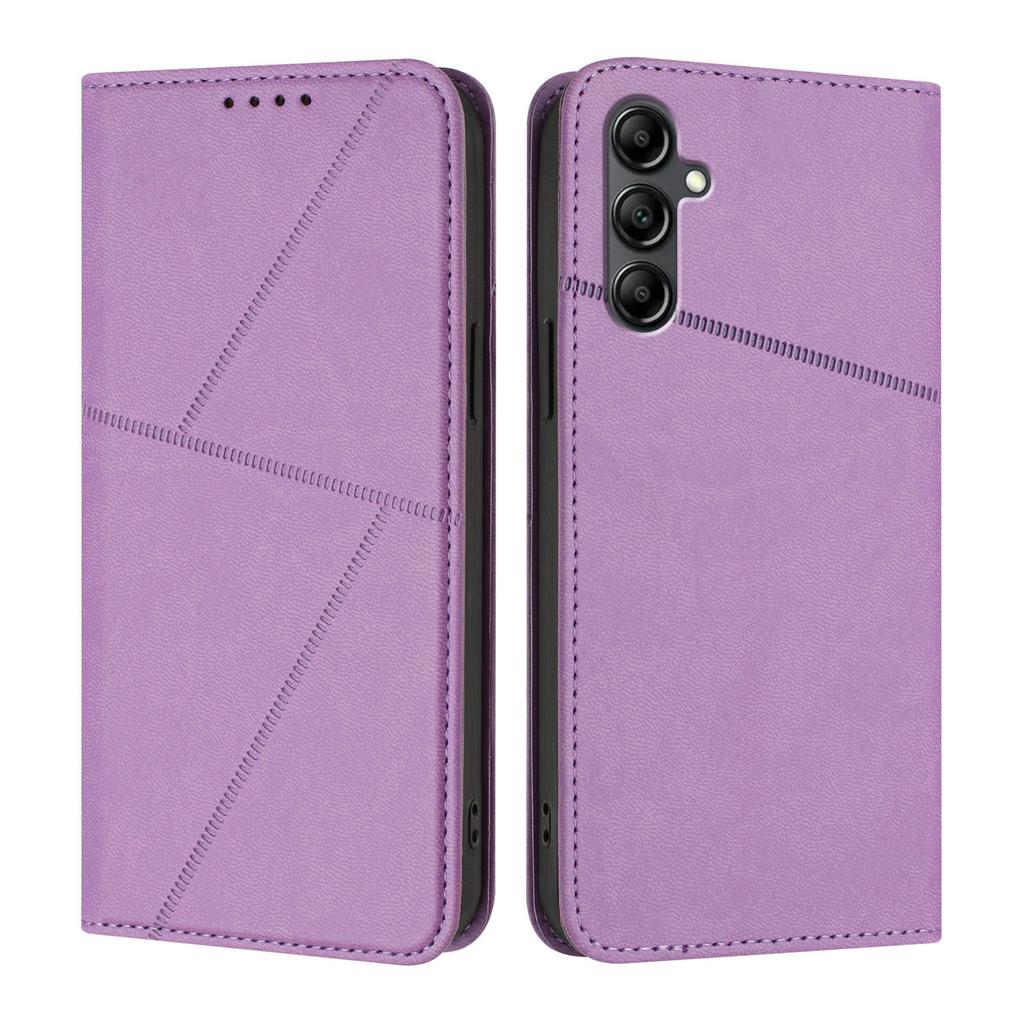 For Samsung Galaxy A17 Wallet Case Magnetic Closure Leather Flip Phone Cover with Stand
