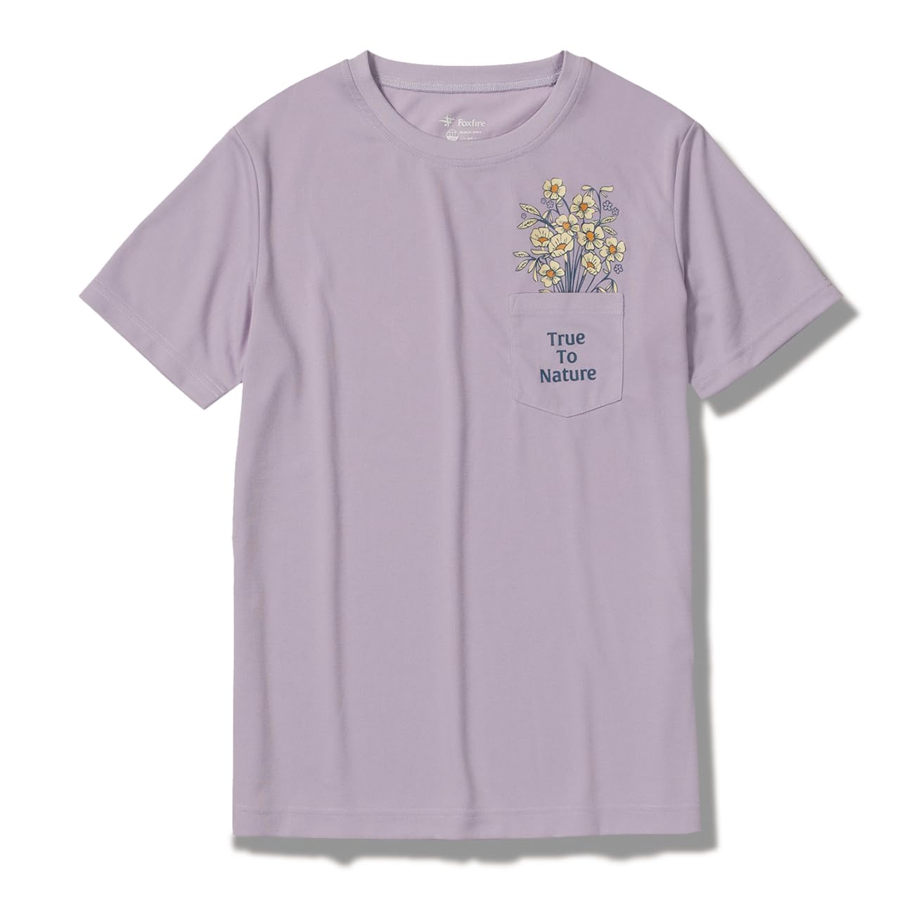 

Military and TS Pocket Bouquet T Pale Iris [Foxfire] [8215545] [Sweat-absorbing quick-drying] S/S Women s