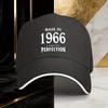Made In  Aged To Perfection Baseball Cap Polyester Casual Adjustable Adult Hat for Birthday
